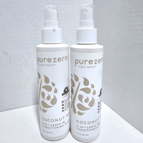 Purezero Hair 2x Purezero 9 In Leave In Conditioning Spray Coconut